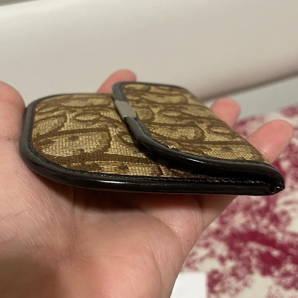 Dior Canvas Coin Purse - Picture 6 of 10